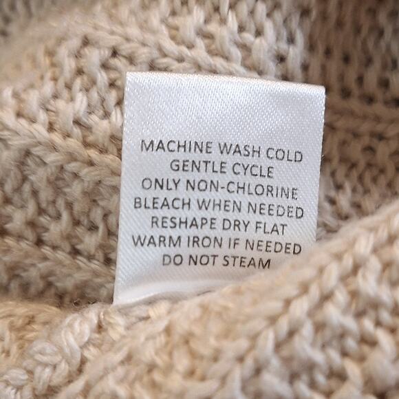 41 Hawthorn Sweater Women's M Beige Pullover Minimalist Neutral Simple Classic - Picture 7 of 7